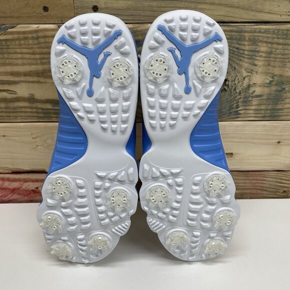 Nike Air Jordan Golf Athletic Shoes Men’s Size 10.5 White University Blue